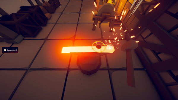 Скриншот 1 из игры Fantasy Weaponsmith Simulator