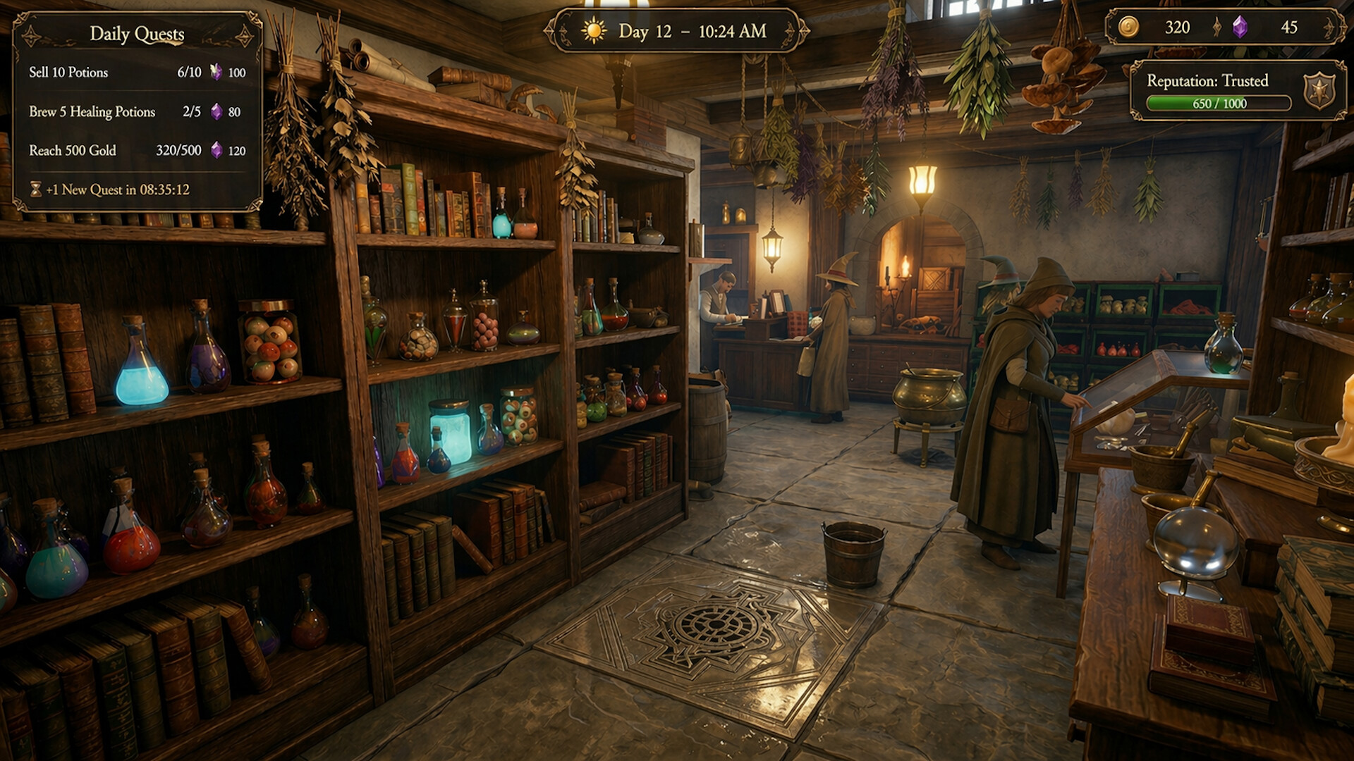 Witch Shop Simulator screenshot 2