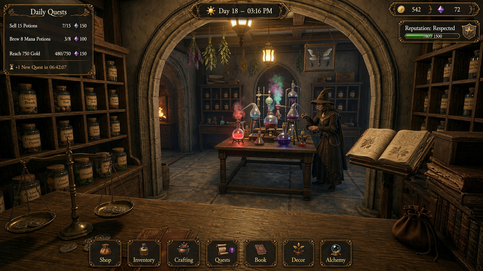 Witch Shop Simulator screenshot 3