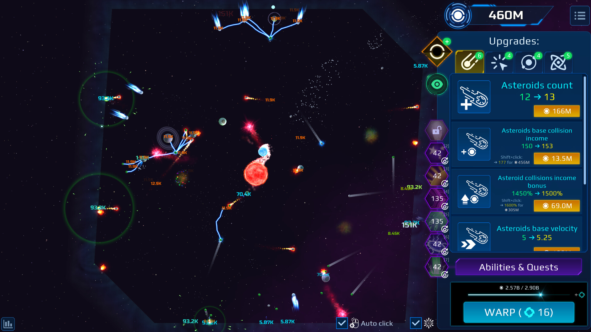 Astromental Incremental — gameplay screenshot 4