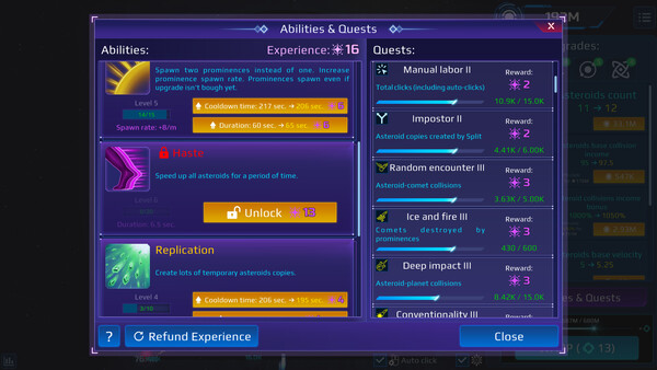 Astromental Incremental screenshot 5