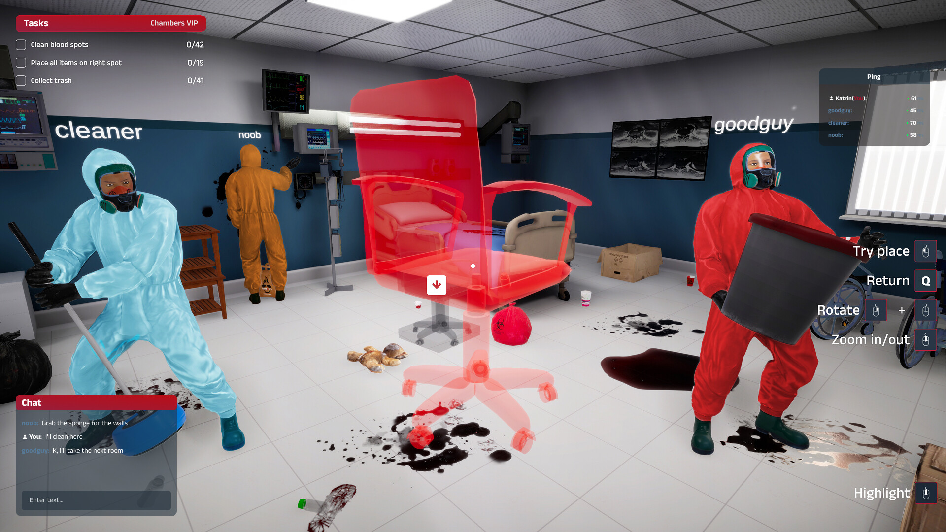 Bloody Cleanup TOGETHER screenshot #4
