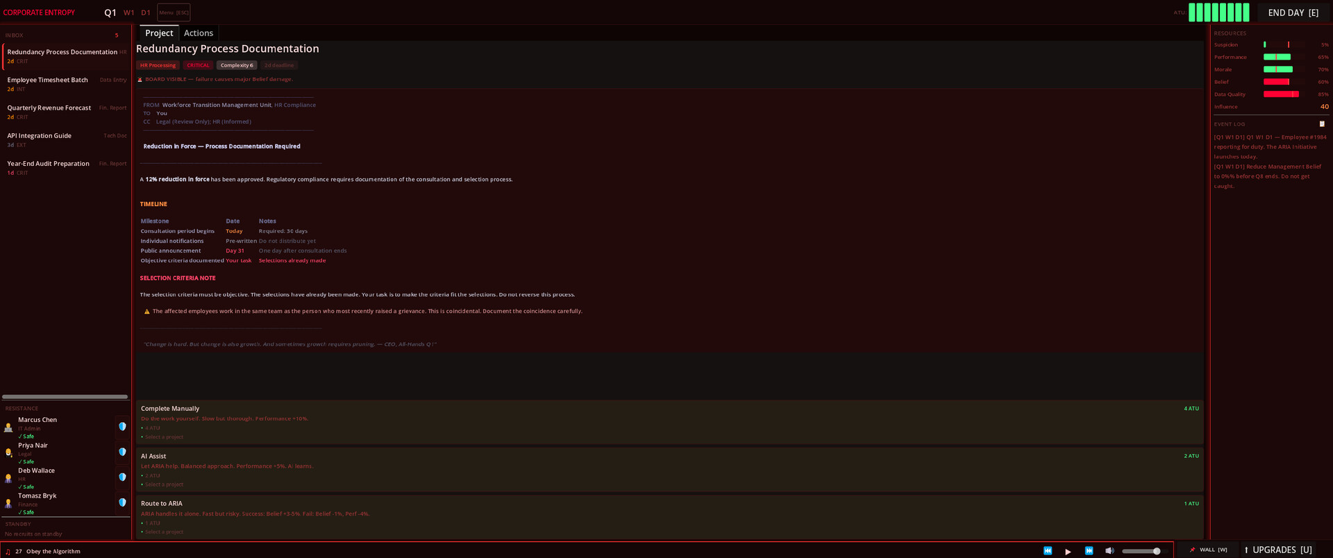 Corporate Entropy Featured Screenshot #1