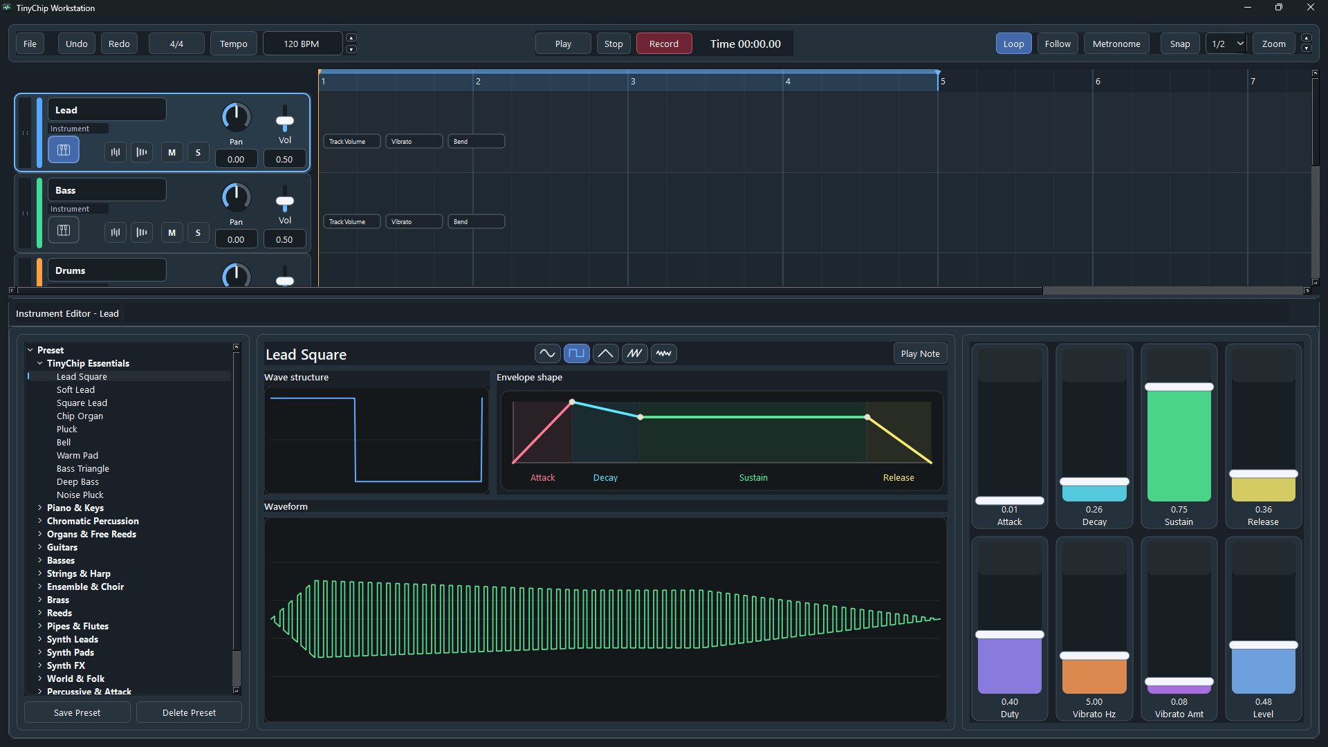TinyChip Workstation screenshot 2