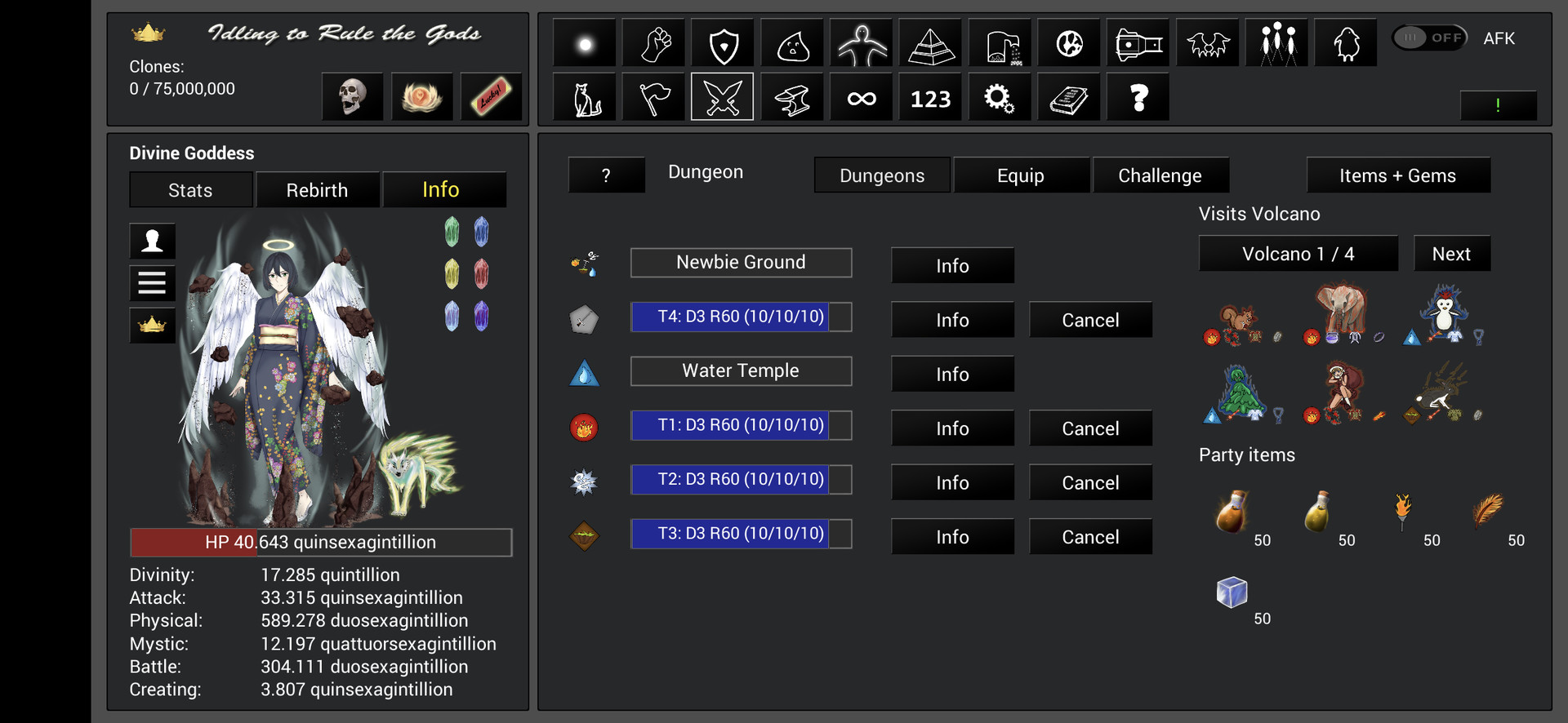 Idling to Rule the Gods screenshot #8