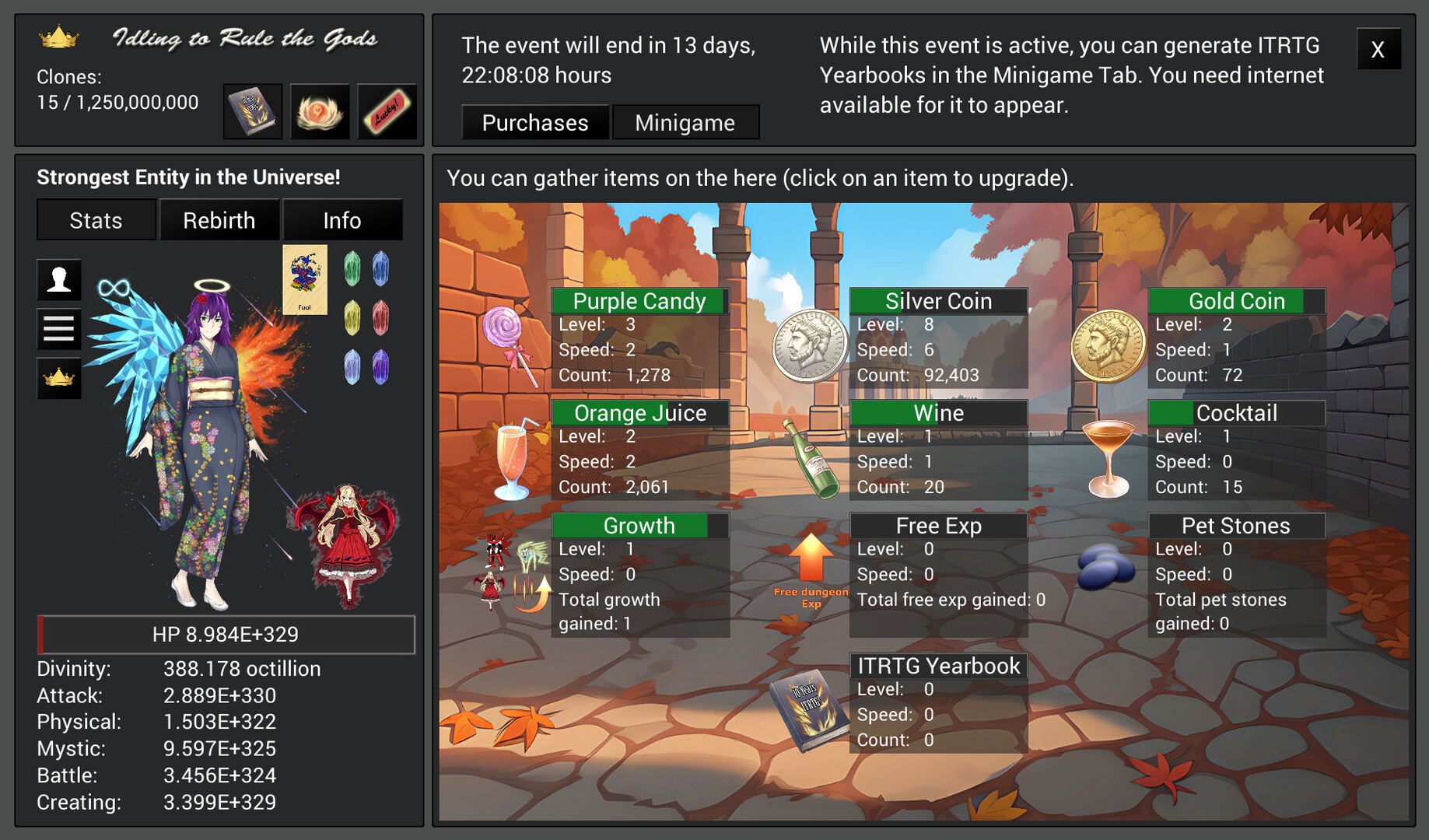 Idling to Rule the Gods screenshot #4