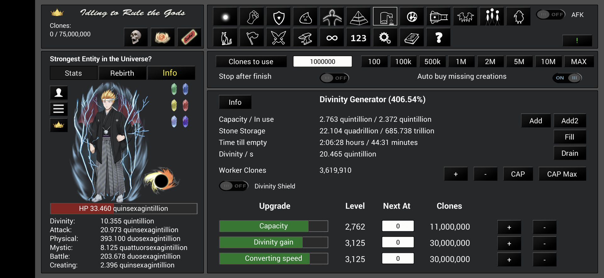 Idling to Rule the Gods screenshot #9