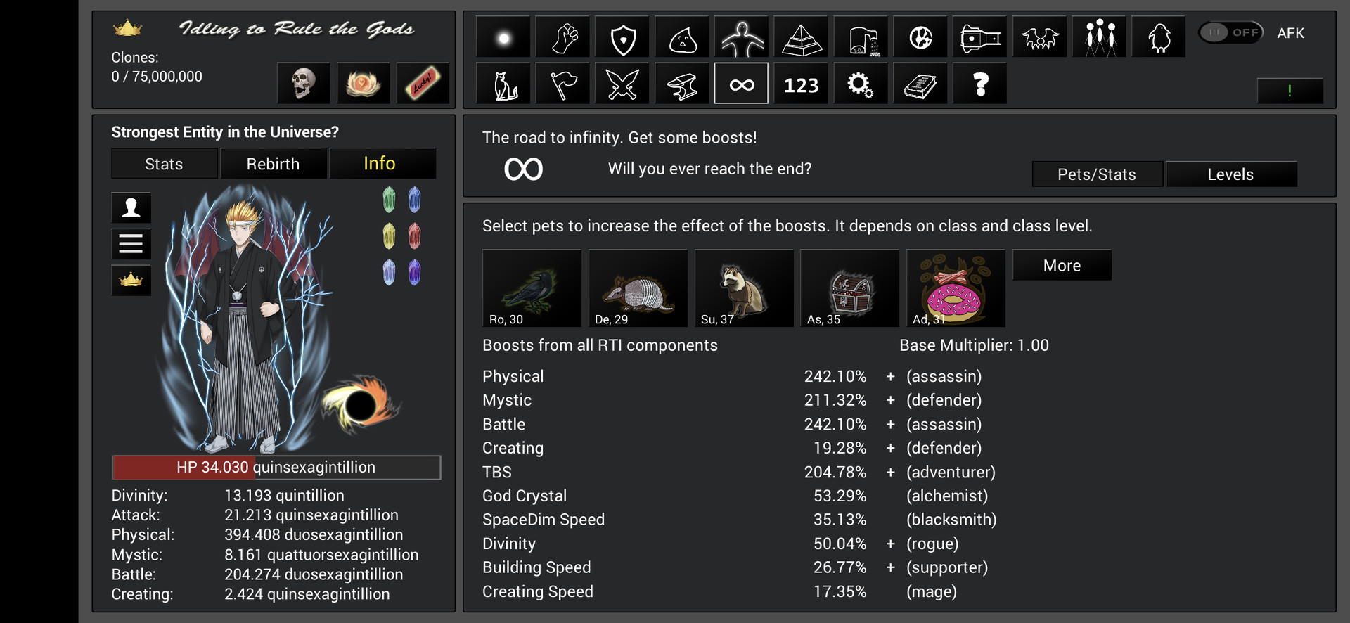 Idling to Rule the Gods screenshot #12