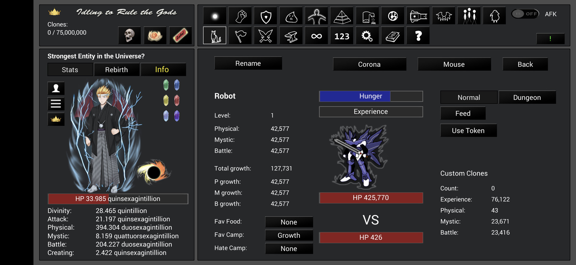 Idling to Rule the Gods screenshot #10
