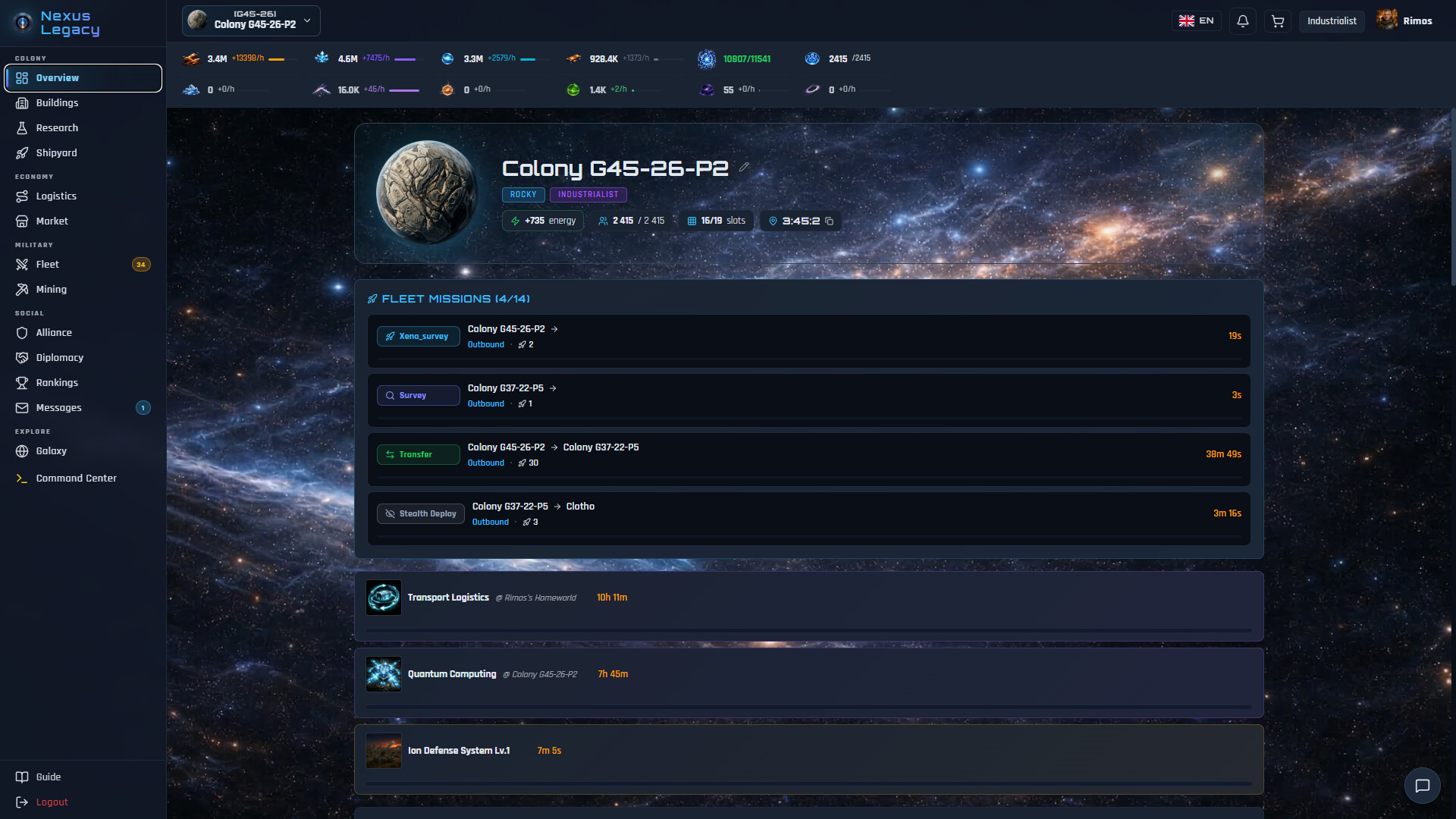 Nexus Legacy screenshot #1