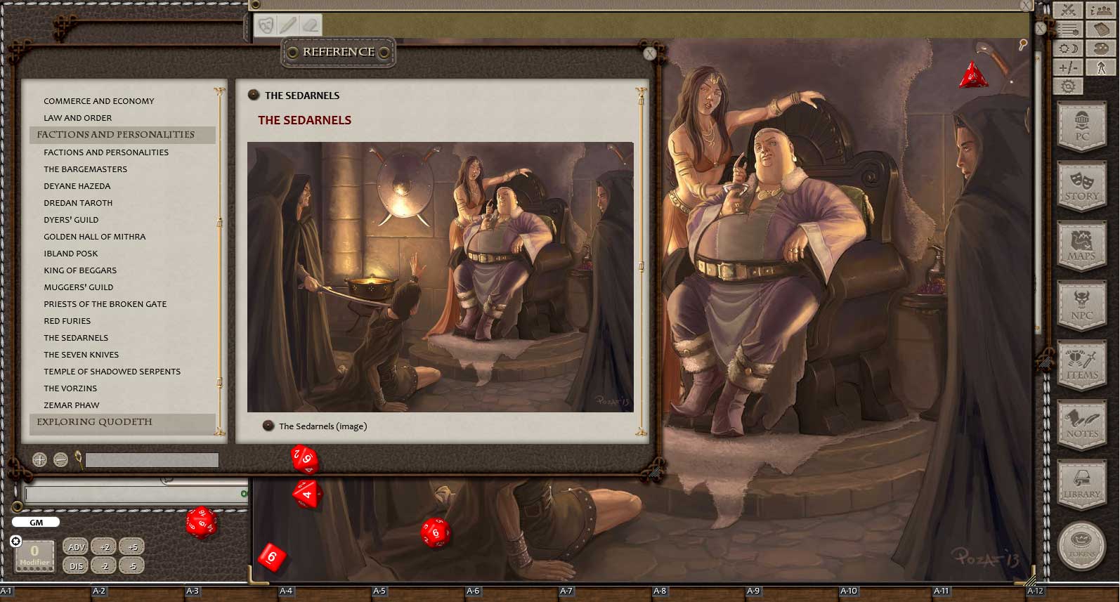 Fantasy Grounds - 5E: Primeval Thule Campaign Setting Featured Screenshot #1