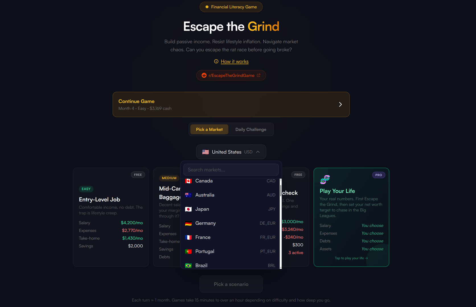 Escape the Grind screenshot