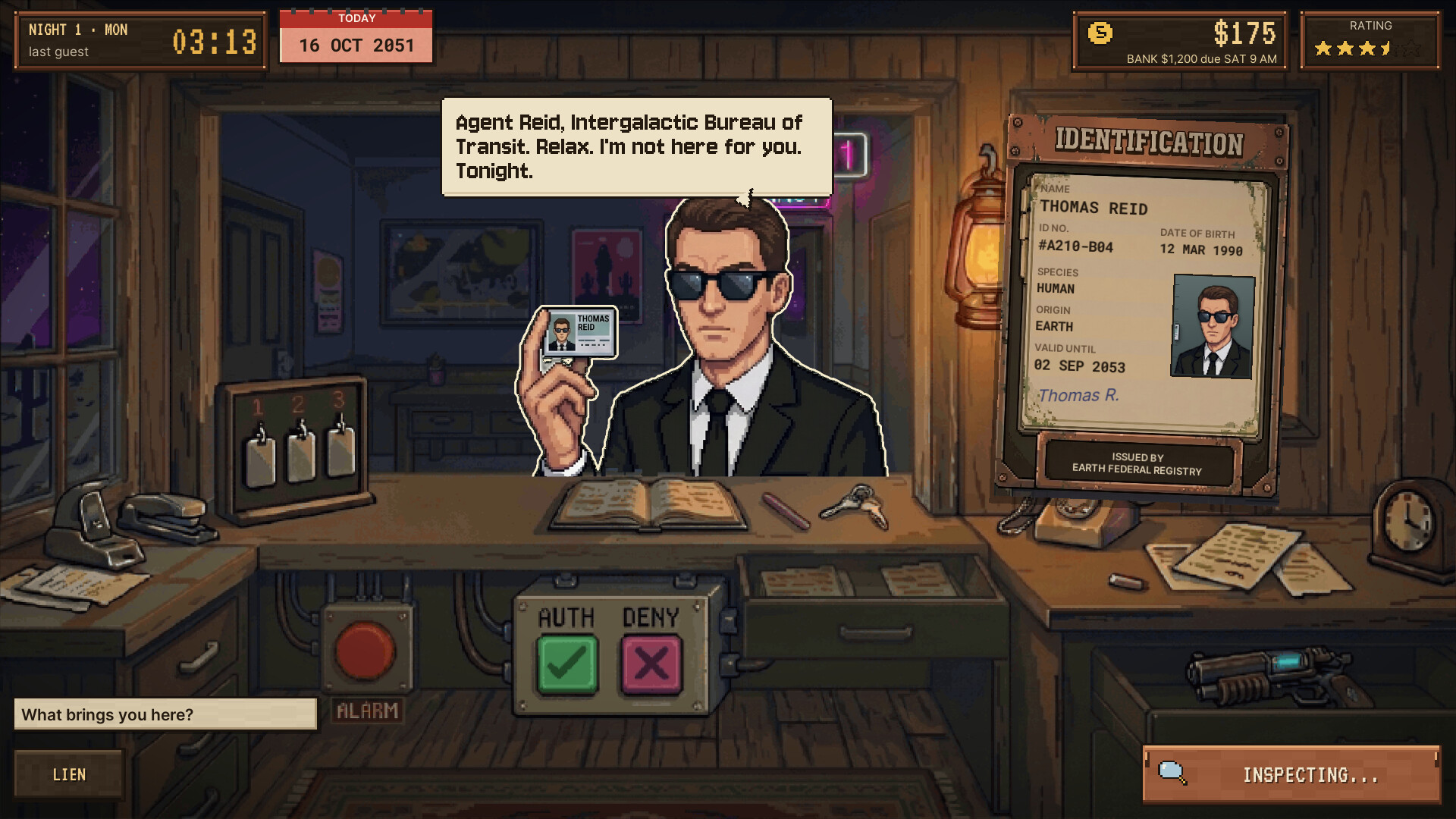 Motel 51: Papers, Keys & Aliens screenshot 1