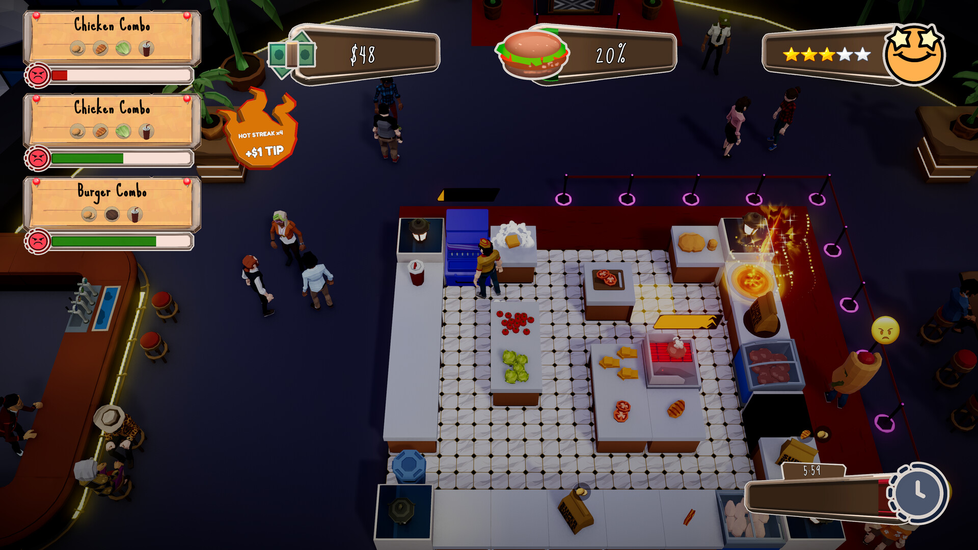 Burger Smash screenshot #5