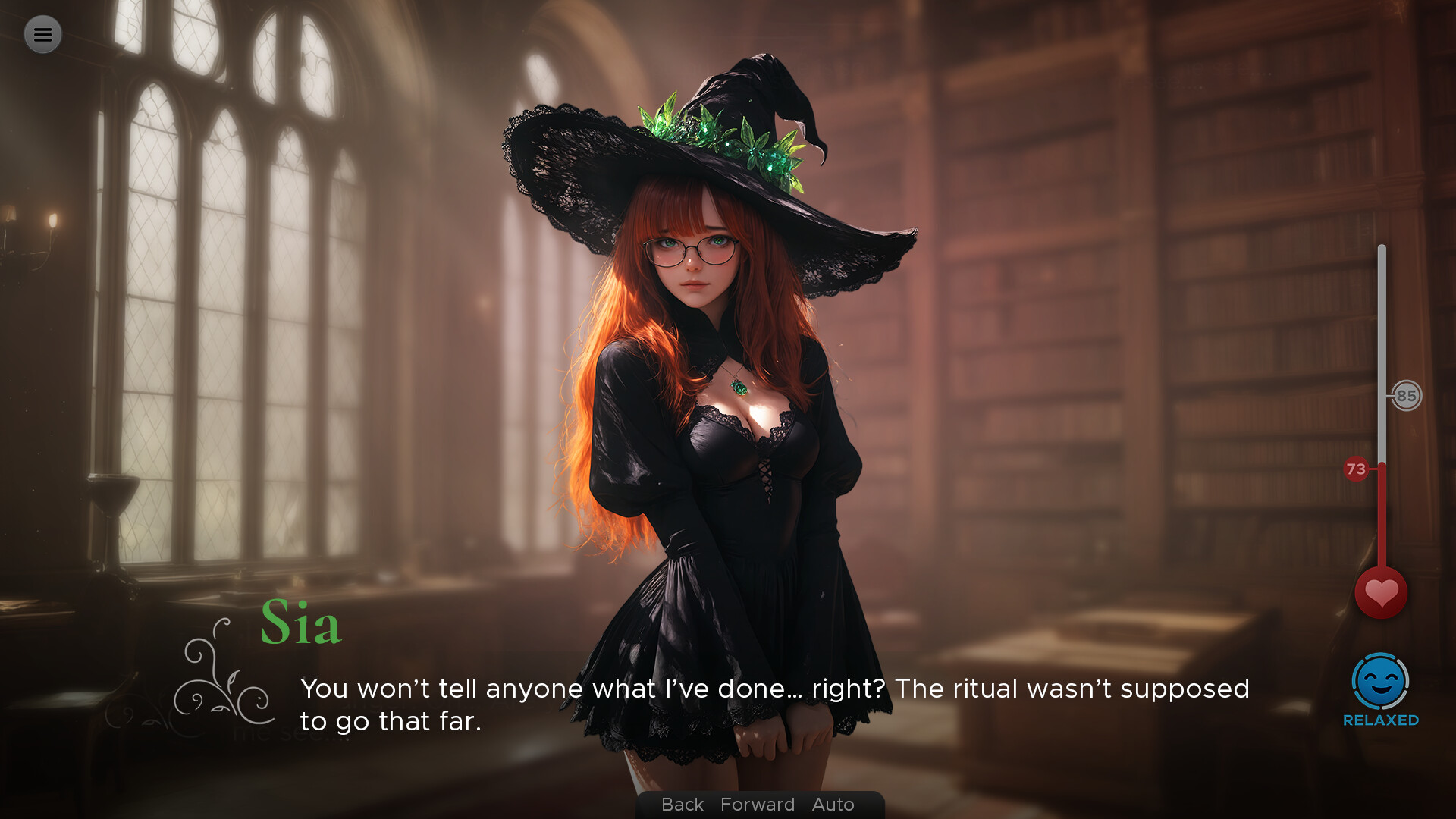 Curious Sorceress: Grimoire of Sex screenshot #4