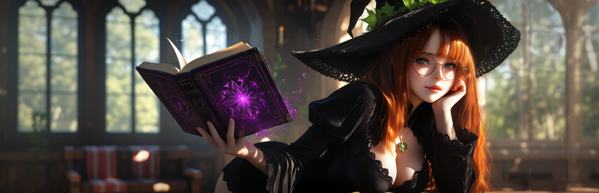 Curious Sorceress: Grimoire of Sex
