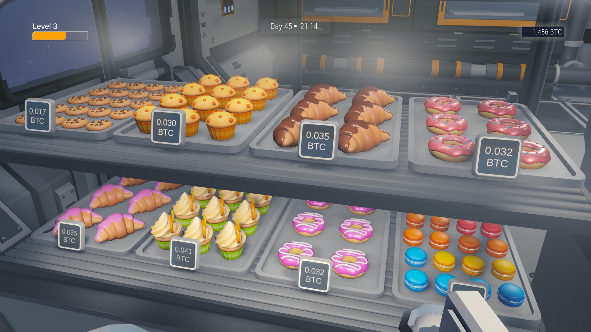 Cosmic Crumbs: Bakery Simulator screenshot 2