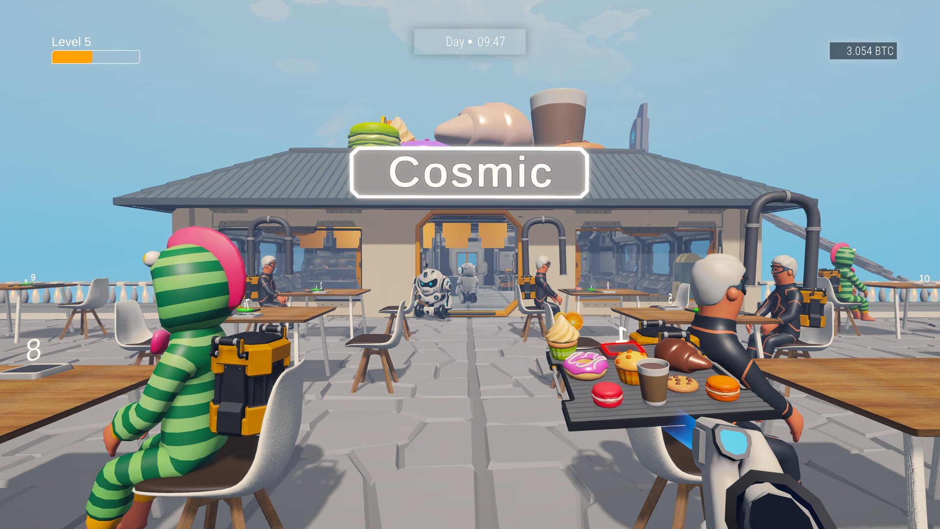 Cosmic Crumbs: Bakery Simulator screenshot 1