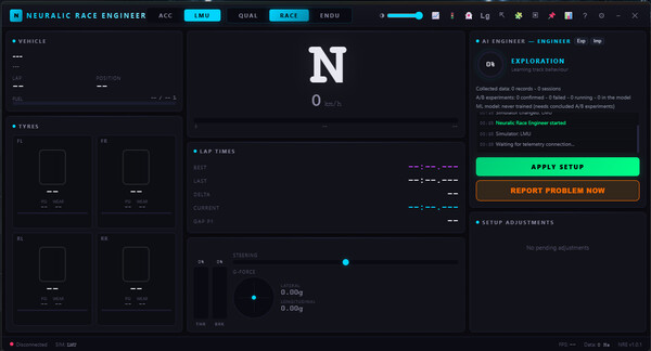Neuralic Race Engineer screenshot 1