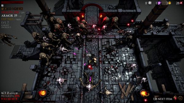 Скриншот 1 из игры Cursed Soulless Vagabonds