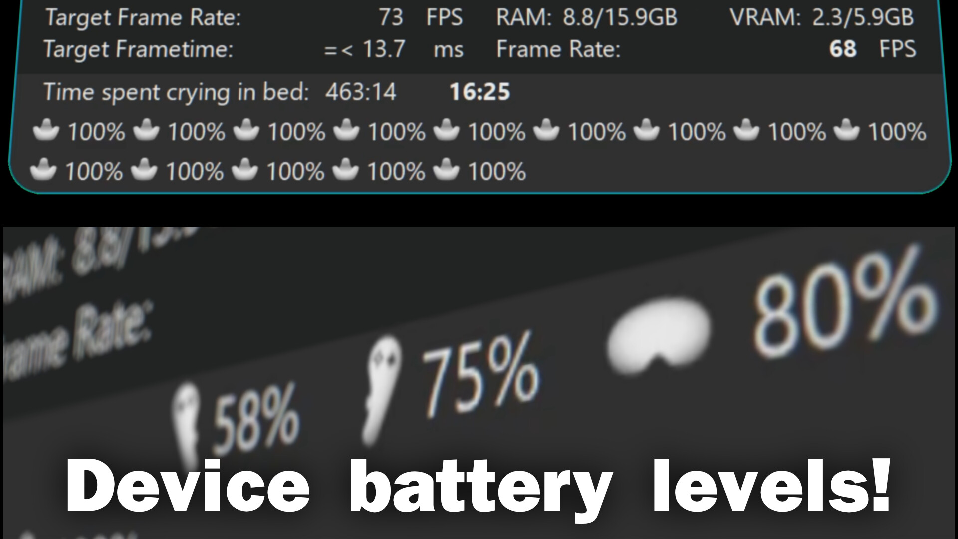 Seamen Performance Overlay screenshot 6
