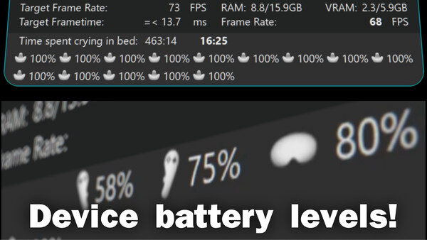 Seamen Performance Overlay screenshot 6