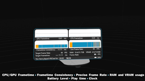 Seamen Performance Overlay screenshot 1