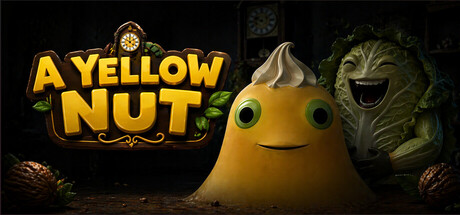 A Yellow Nut Banner