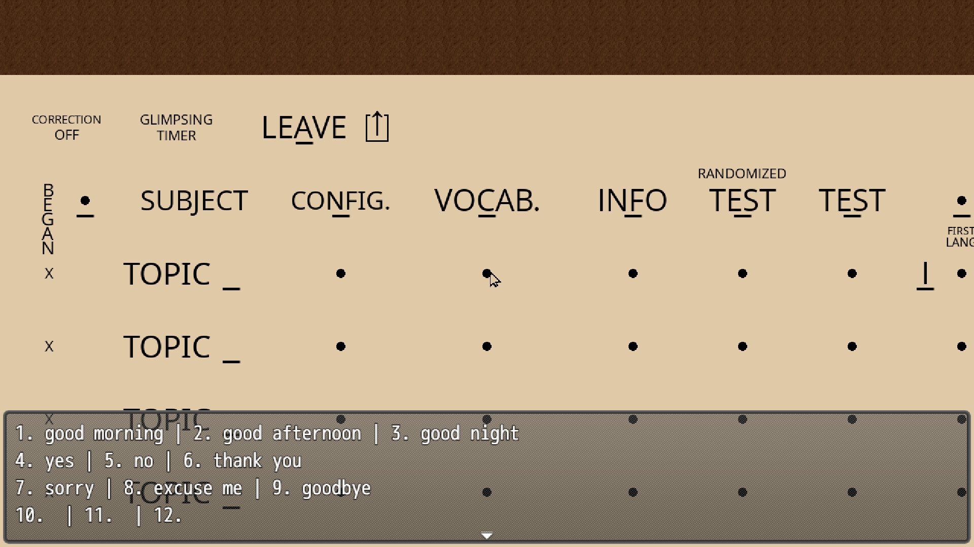 Lang Ops: Blank Canvas