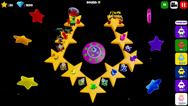 Glowbot Tower Defense スクリーンショット 4
