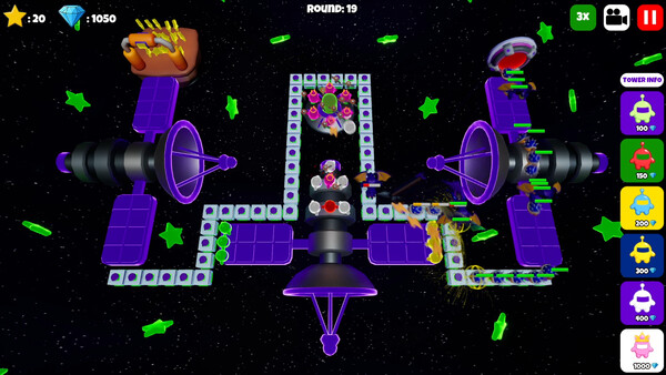 Glowbot Tower Defense スクリーンショット 6