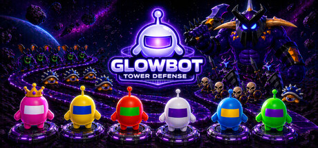 Glowbot Tower Defense — Steam game cover