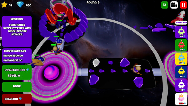 Glowbot Tower Defense スクリーンショット 5