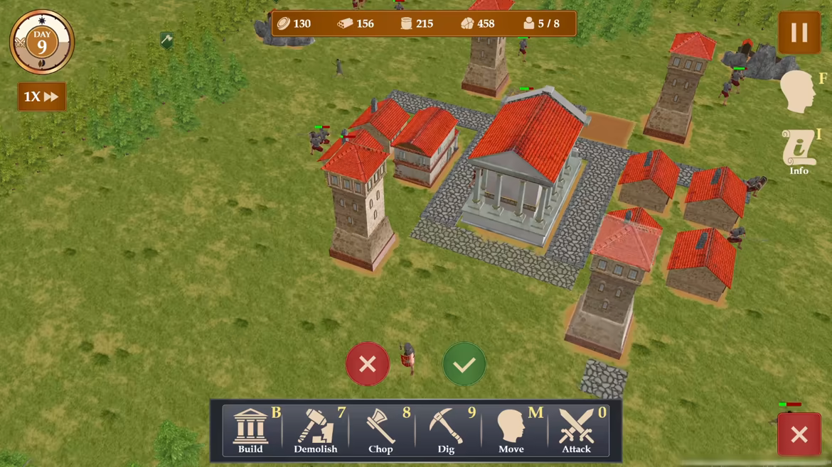 Rome City Builder video 3