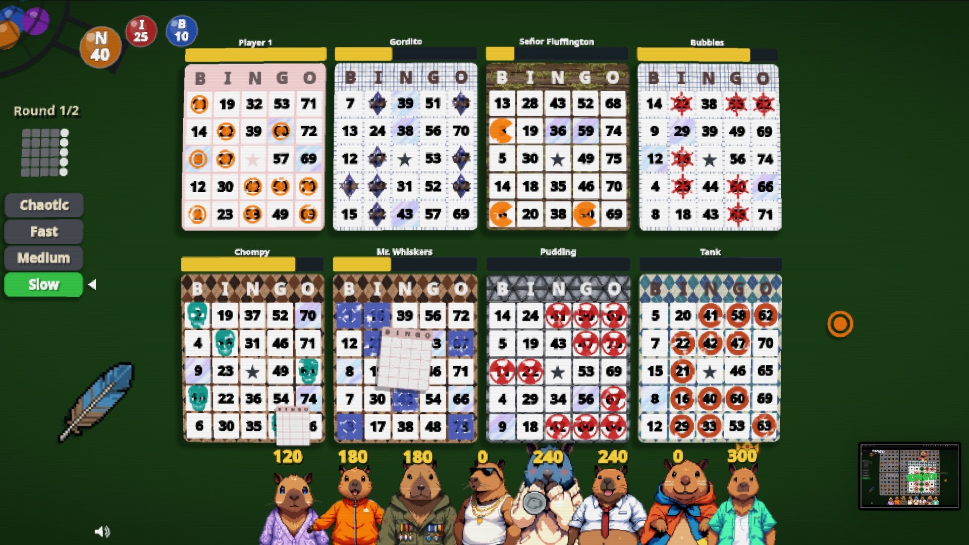 Capybara Bingo screenshot 6