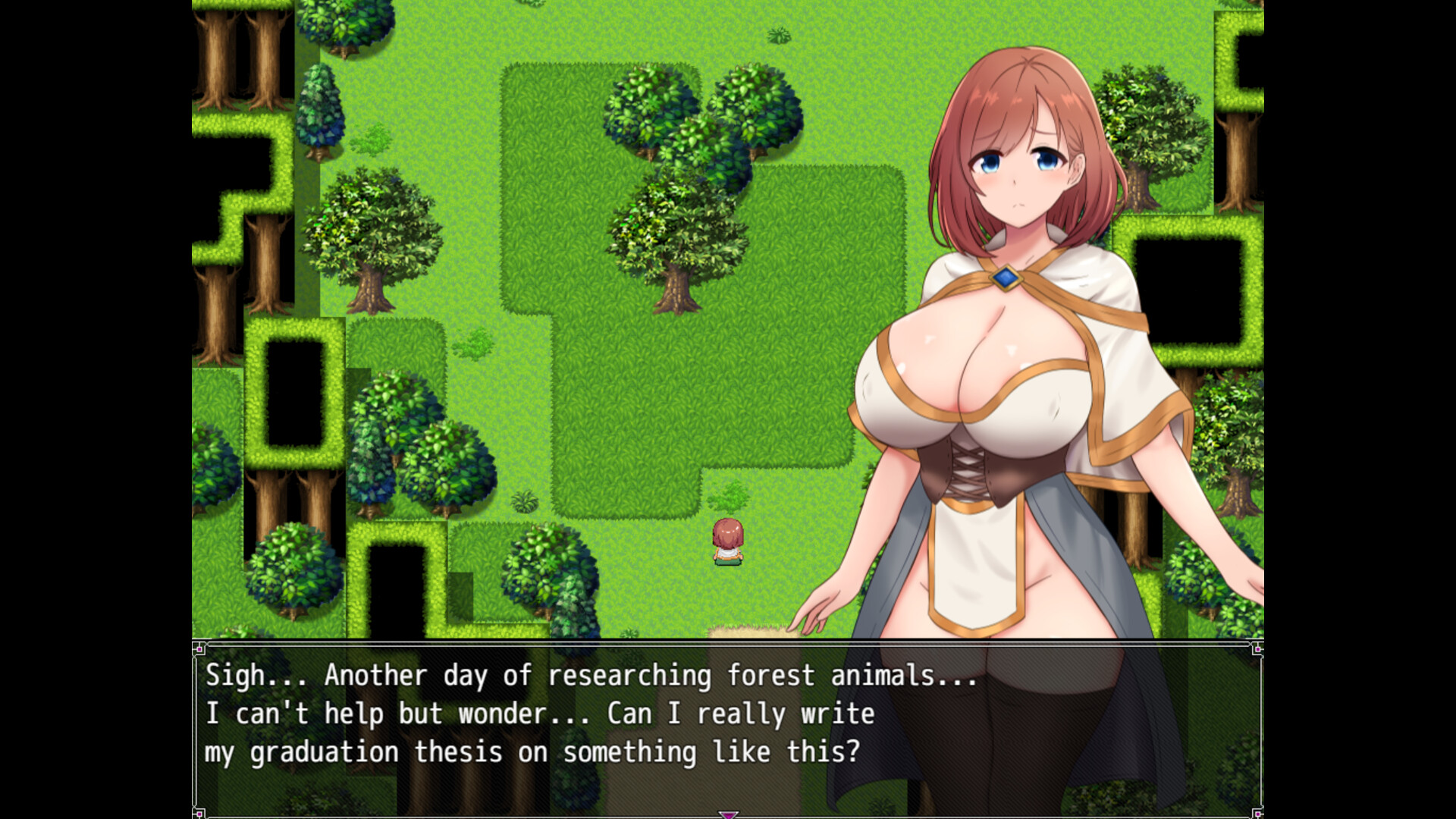 Athena and the Erotic Trap Dungeon Beyond the Forest