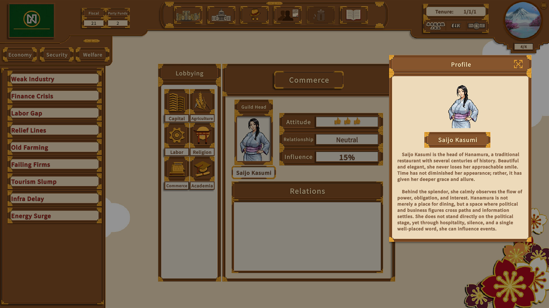 The Prime Minister's Crest: Path to Power screenshot #5