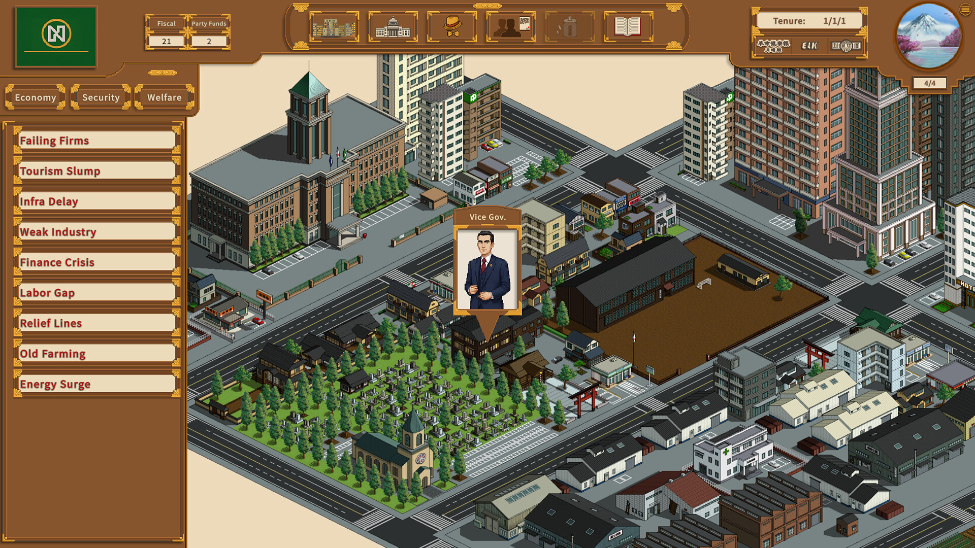 The Prime Minister's Crest: Path to Power screenshot #2