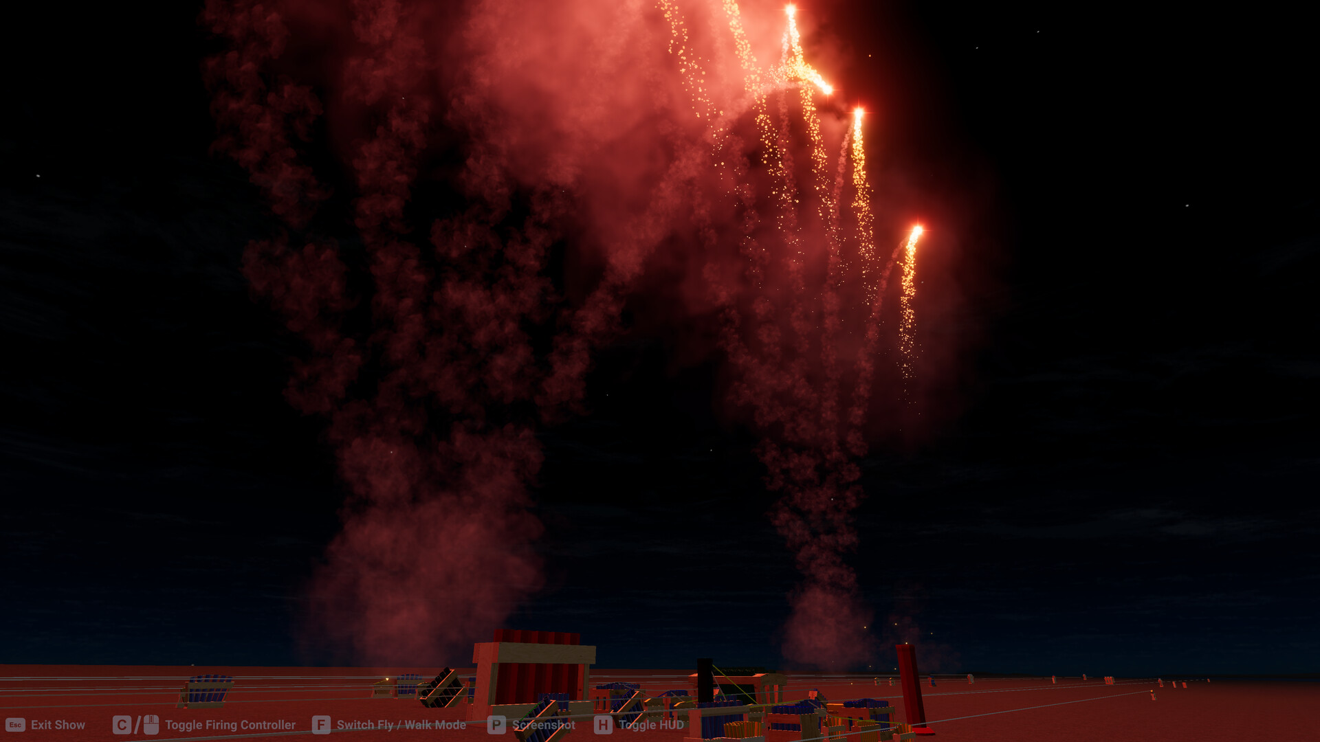 Fireworks Show Simulator screenshot 1