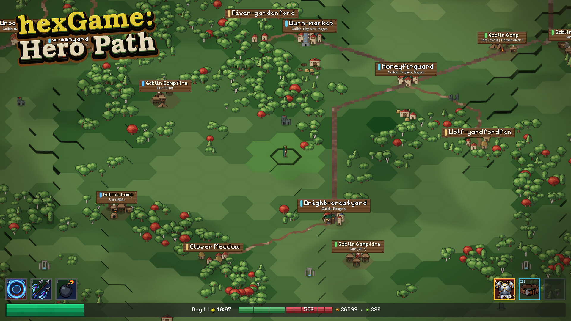 hexGame: Hero Path screenshot 3