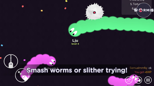 Screenshot 4 of Worm.is: The Game - final gameplay screenshot