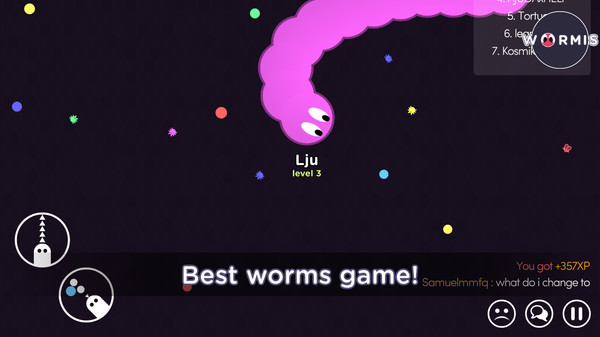 Worm.is: The Game screenshot 1