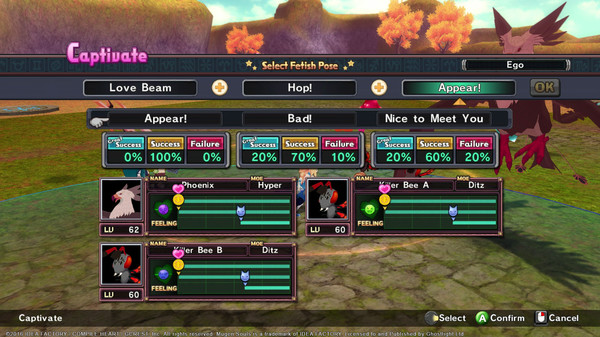 Screenshot z Mugen Souls Z