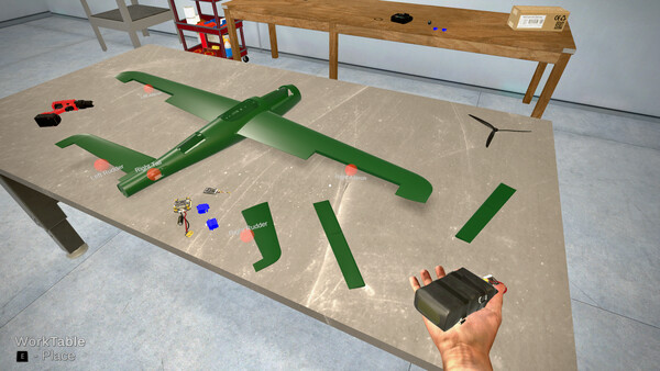 Скриншот 1 из игры Drone Factory Simulator