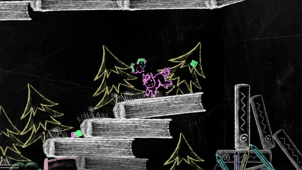 Скриншот 2 из игры Blackboard Ponies