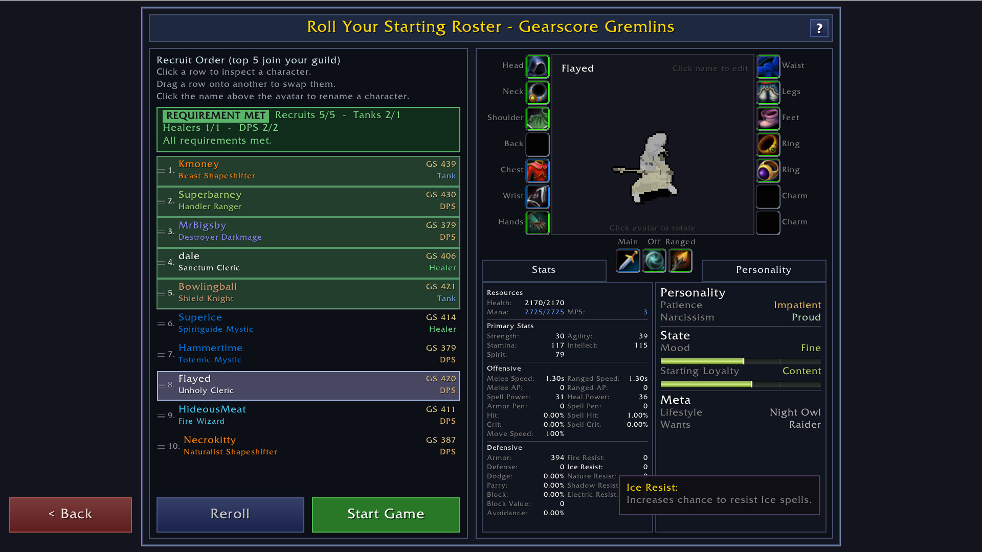 Theorycraft: Raiding Guild Simulator screenshot #6