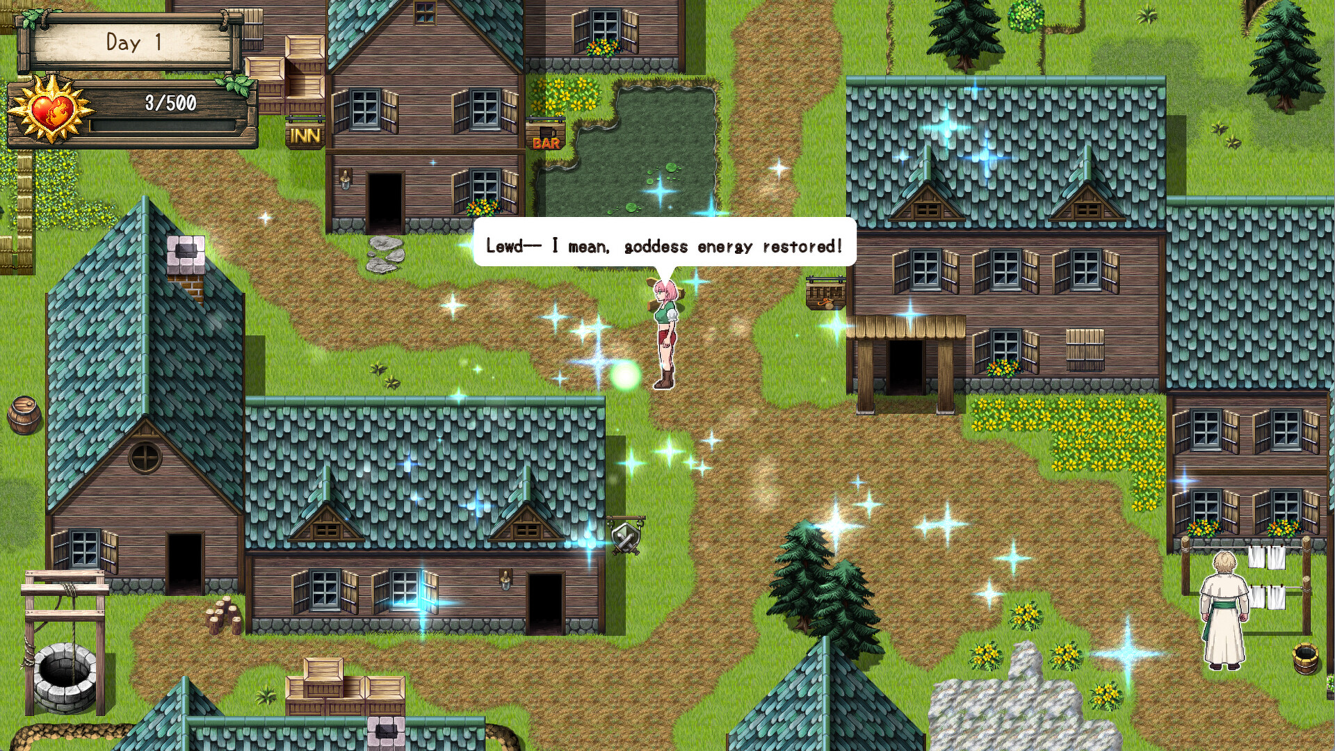 The Starving Goddess — He Won't Feed Her screenshot #2