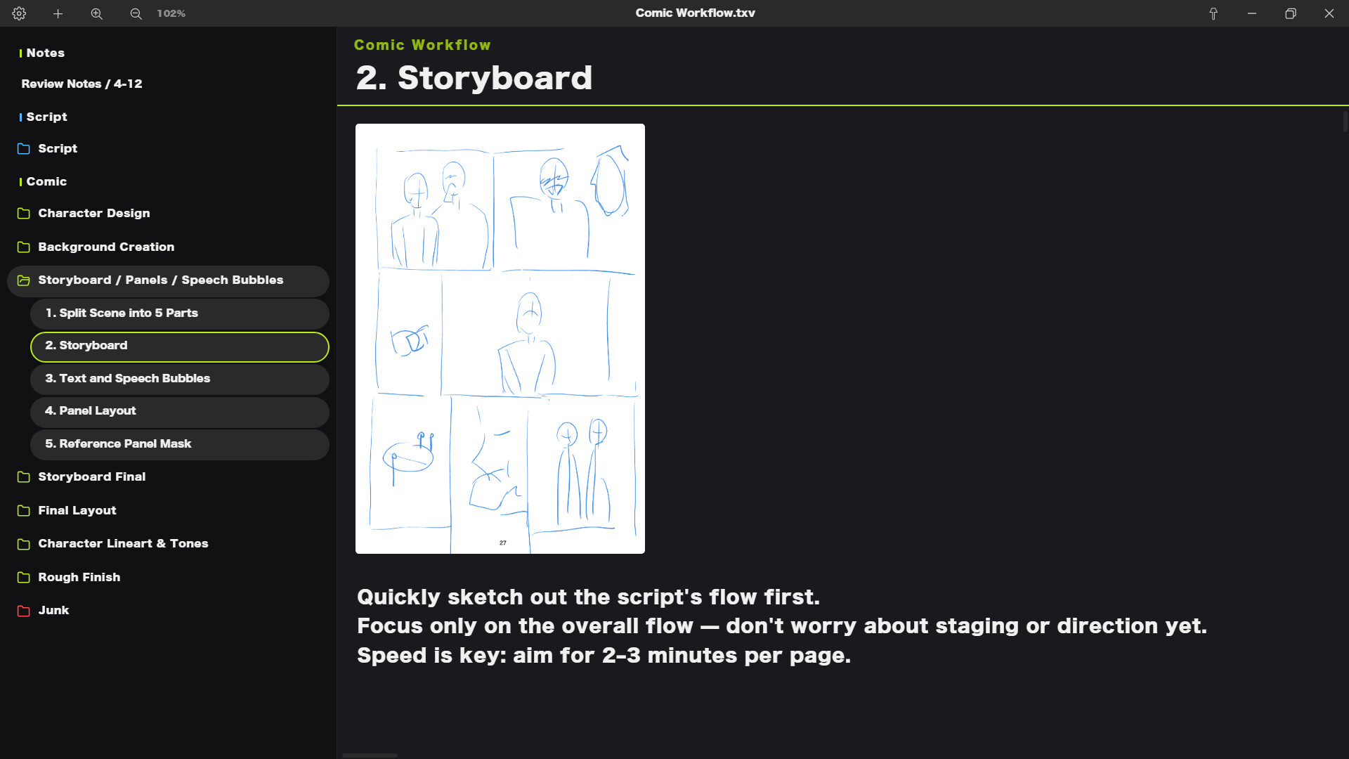 Textvas screenshot 6