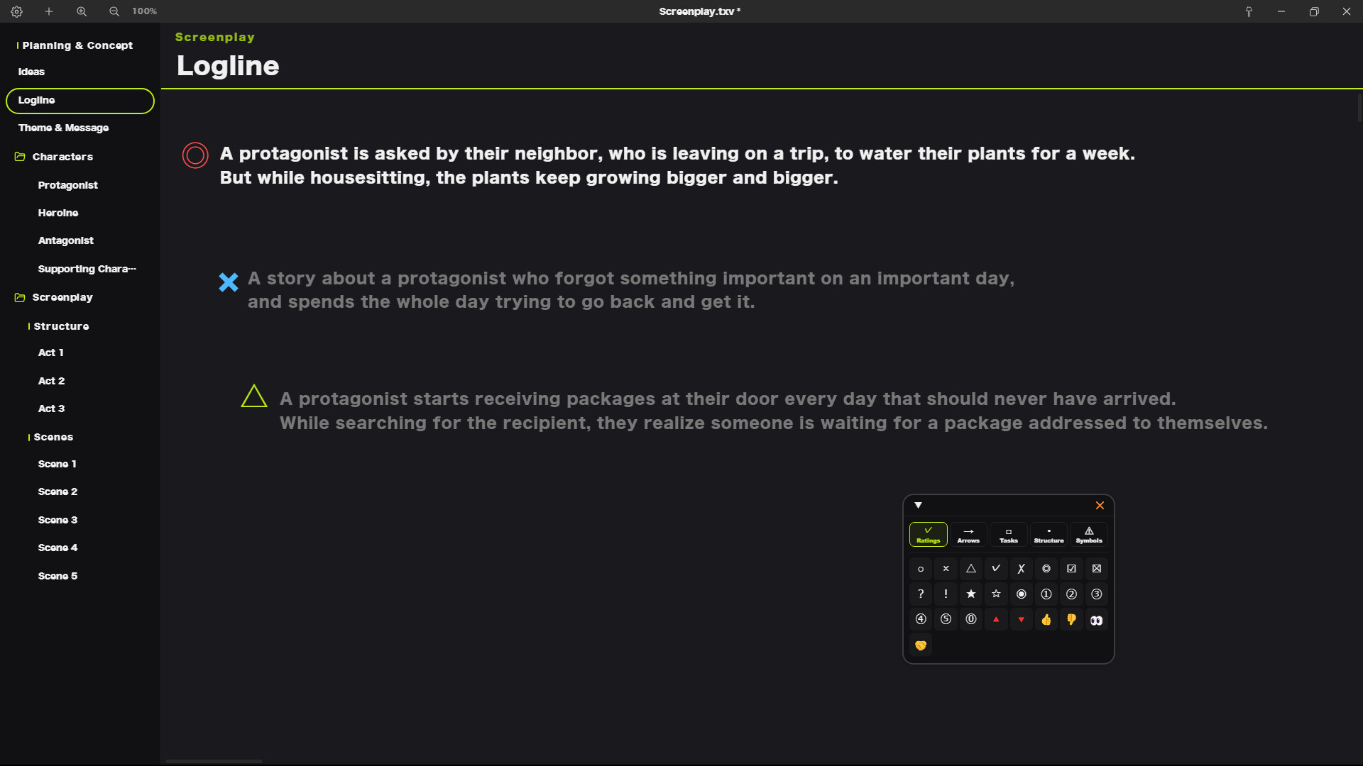 Textvas screenshot 8