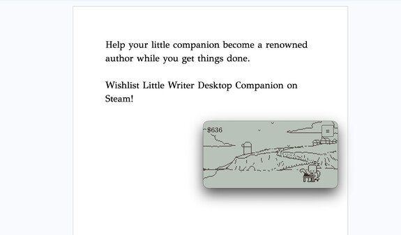 Little Writer Desktop Companion